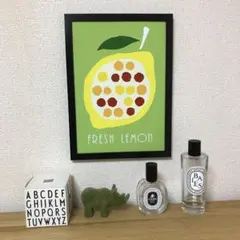 ＊北欧風ポスター＊A4（21cm×29.7cm）　　　☆フレーム付き