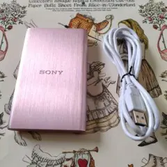 SONY 外付けHDD HD-EG5 500GB ピンク
