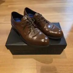 【25〜25.5】stefanorossi ブラウン ビジネスシューズ