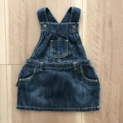 オールドネイビー デニムジャンパースカート 80