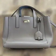 Kate Spade グレー ショルダーバッグ