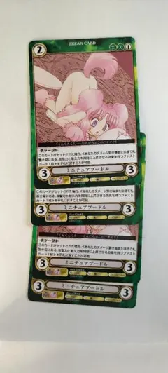 4枚【アクエリアンエイジ】ミニチュアプードル（lw出)