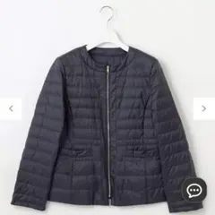 自由区　リバーシブルライトダウンジャケット