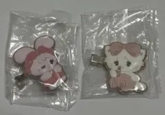 mikko characters フロッキーヘアクリップ キャミー ムース