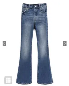 フレアパンツ デニム