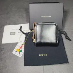 希少 廃番品 コードバン 吉田カバン PORTER ビル コードバン ミニ財布