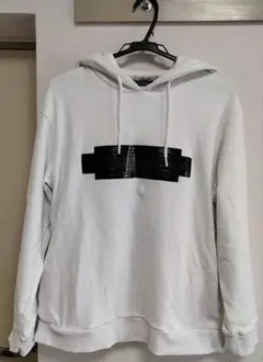 COLLECTIVE ホワイト ブルオーバーパーカー