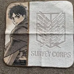 最終お値下げ・進撃の巨人 エレン・イェーガー タオル