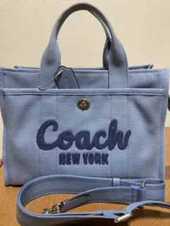 Coach トートバッグ デニム系
