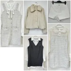 【H】お買い得✨SHEIN レディース　洋服　おまとめ　５点セット　冬物