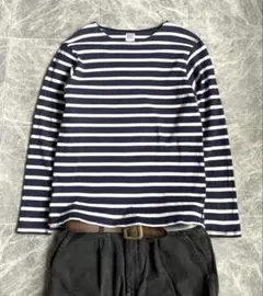 00s OLD NAVY ロンT ボーダー グランジ Y2K 短丈 シティボーイ - メルカリ