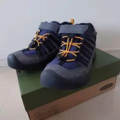 KEEN HIKEPORT 2 LOW WP　ネイビー/グレー スニーカー 防水