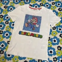H&M Tシャツ スーパーマリオ スパンコール 140センチ