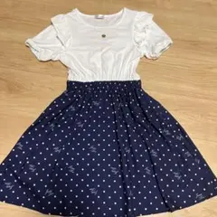 ☆ジェニィラブ☆ JENNI love ドット柄ワンピース　140