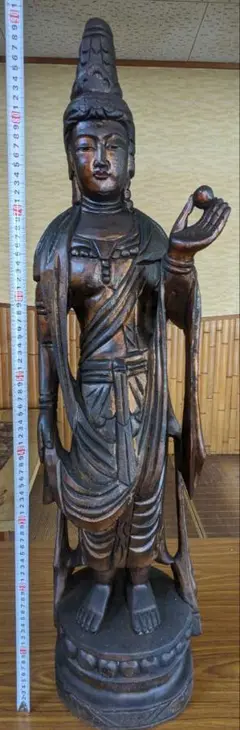 ♥値下げ！　銅製　観音像　在銘　観音様　ブロンズ像　仏像　骨董　古玩 楽天市場】【在庫限り】ブロンズ 観音像 仏像 青銅 仏具 銅像