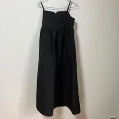 ⭐️再最終お値下げ⭐️Ragoutジャンパー黒いキャミワンピース Vネック