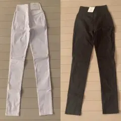 新品ハイウエスト　レギンスパンツ　2本セット