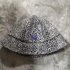 Needles レオパード　バケットハット Mサイズ