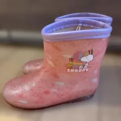 スヌーピー キッズ 長靴 ピンク 18.0㎝のサムネイル