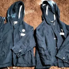 110cm&120cm☆コムサイズムのスプリングコートのセット☆