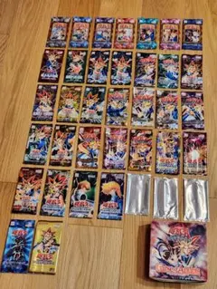 激レア　遊戯王OCG　歴代パック外袋　レアカード6枚含む　まとめ売り