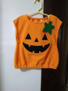 ハロウィン　かぼちゃベスト　赤ちゃん本舗