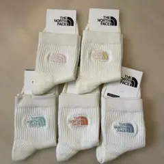 THE NORTH FACE ソックス カラフル5足セット