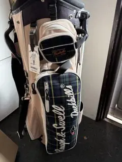 ラフ＆スウェル　スタンドキャディバッグ　ホワイト　新品未使用 Yahoo!オークション -「ラフアンドスウェル キャディバック