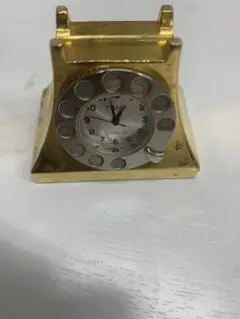 TIMEX ゴールド 置時計