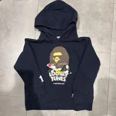 BAPE KIDS Looney Tunes パーカー ネイビー　120