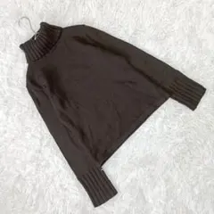 『アンタイトル』 (2) タートルネックウールニットソー シンプル カジュアル