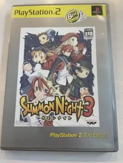 PS2ソフト　サモンナイト3☆懐かしの名作RPG♪( ^ω^ )