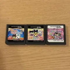 NintendoDS ゲームソフト たまごっち 3本セット