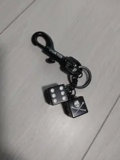 クリームソーダ　CSメタルダイスキーホルダー　ブラック　CREAM SODA