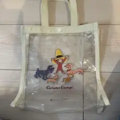 Curious George 透明バッグ