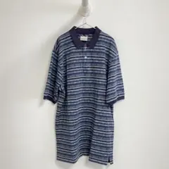 L.L.BEAN エルエルビーン ポロシャツ ボーダー柄 オールドエルエルビーン