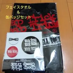 チープ・トリック/Cheap Trick★日本公演限定★フェイスタオル＆缶バッジ