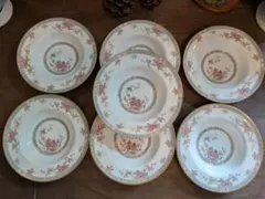 【希少品】英国製　ロイヤルドルトン★カントン★深皿　5枚 希少品】英国製 ロイヤルドルトン☆カントン☆深皿 5枚 Royal Doulton