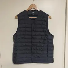 UNIQLO PUFF-TECH ダウンベスト L ブラック　パフテック