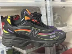New Balance 1000 ブラック/マルチカラー