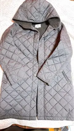 niko and... フード付きキルティングジャケット