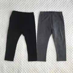 UNIQLO レギンス 90 2枚セット