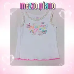 ❤メゾピアノ❤ミミポポ✨みみぽぽ✨ベリエ✨ベリー✨平成レトロ✨タンク✨白❤