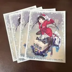 鉄道むすめ カードスリーブ 4枚セットのサムネイル