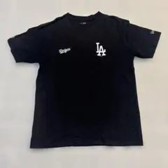 ニューエラ　NEW ERA LA Dodgers 半袖Tシャツ 黒 メンズ Lのサムネイル