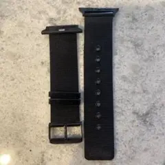 新品未使用　黒バンド Apple Watch用バンド　ステンレス