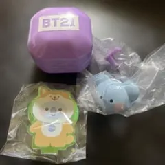 BT21 KOYA ぷくっとリング、アクリルスタンド