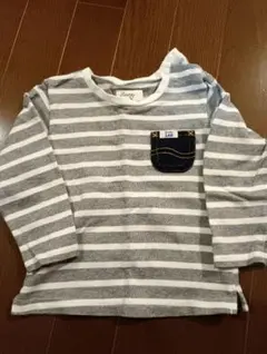 Buddy Lee ベビーストライプ 長袖Tシャツ