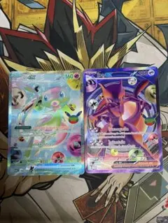 ポケモンカード　ミュウex　ミュウツーex FUR 海外版　2枚セット　⑤