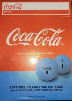 Coca-Cola ゴルフボール CC-180-BA ブルー